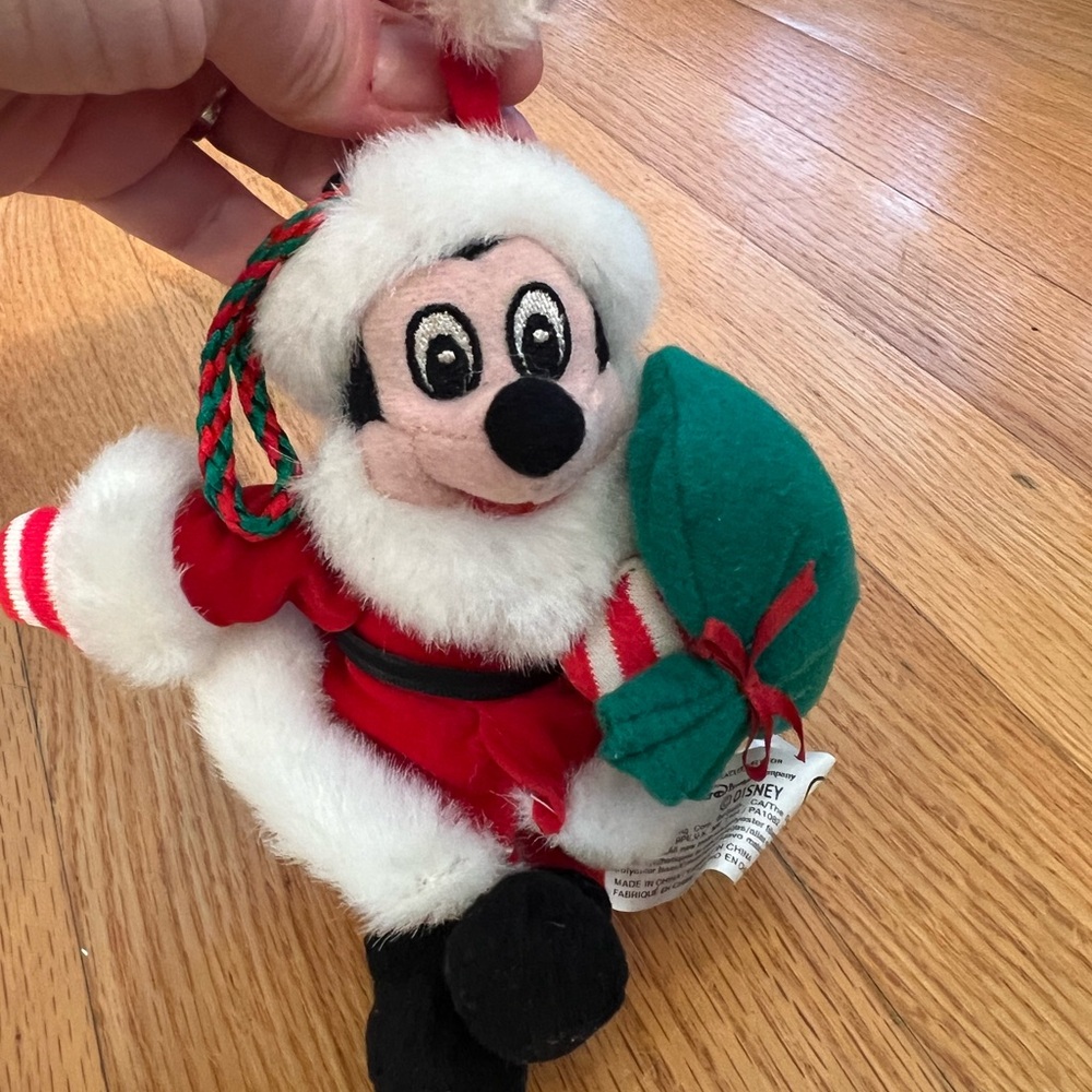 Vintage Mickey Mouse Christmas Ornament